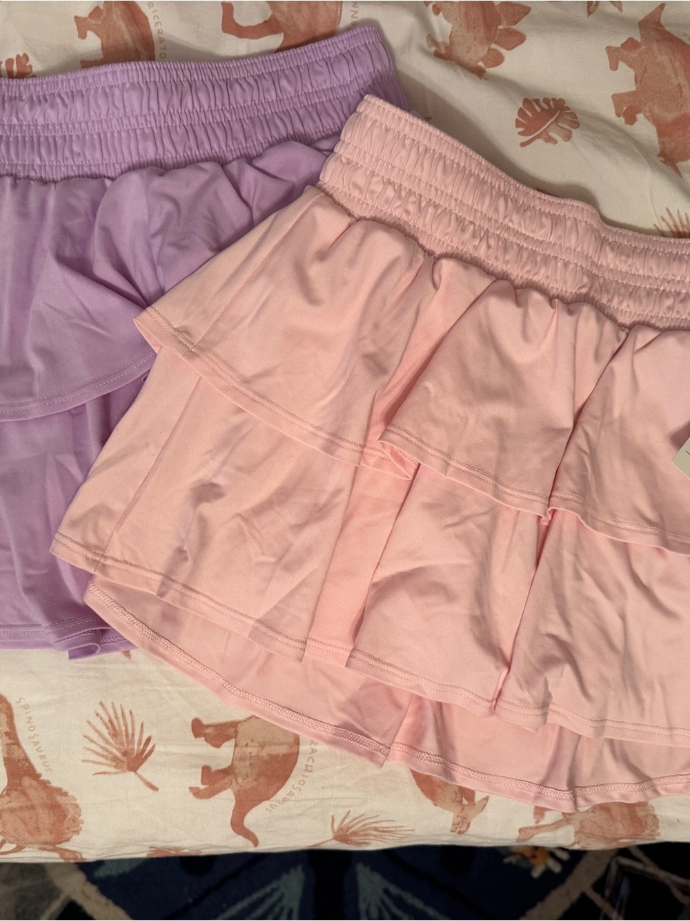 Girls Athletic Skorts - 2 Pairs S(6/7)